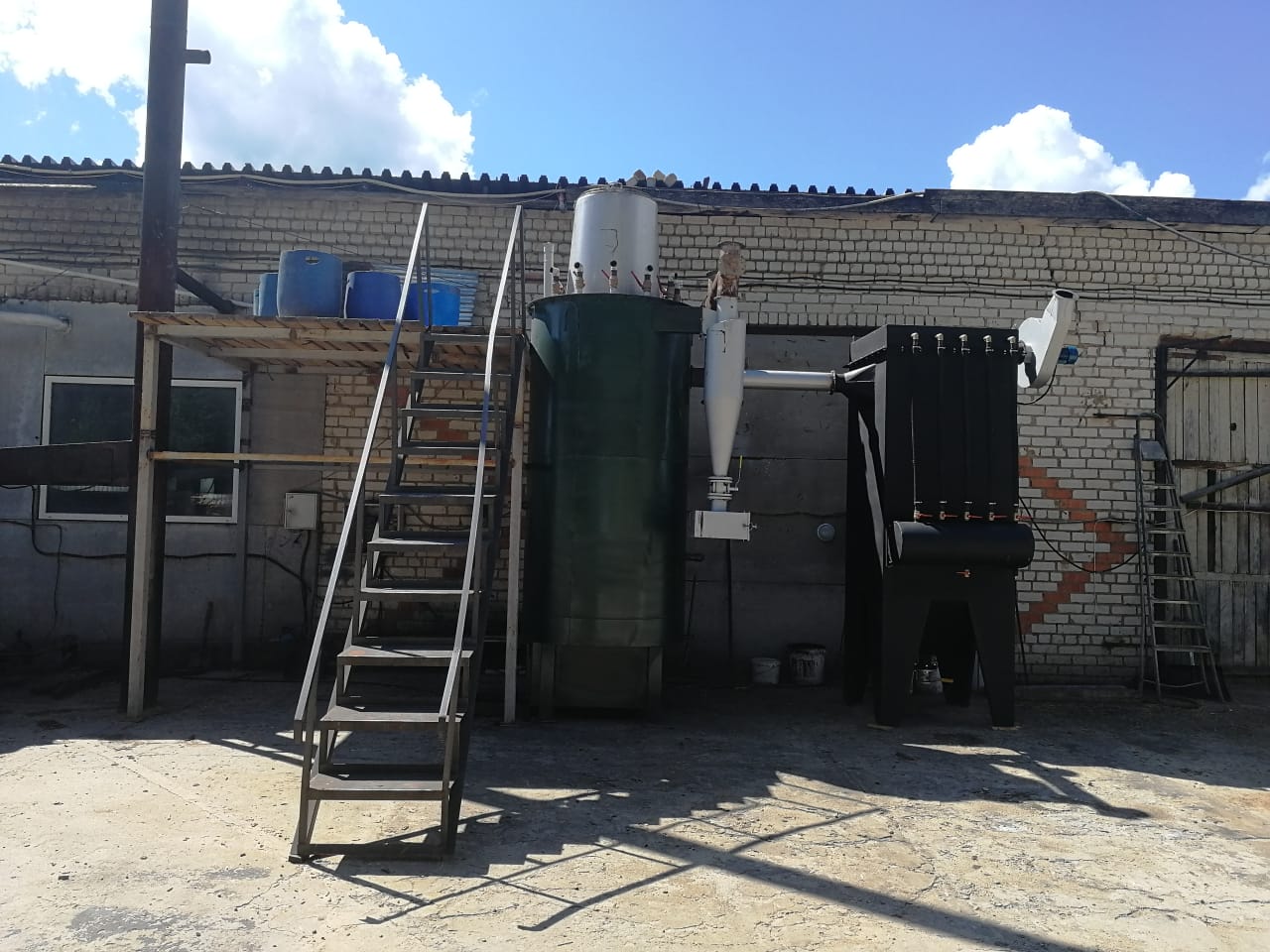 Газоэлектростанция на биотопливе
